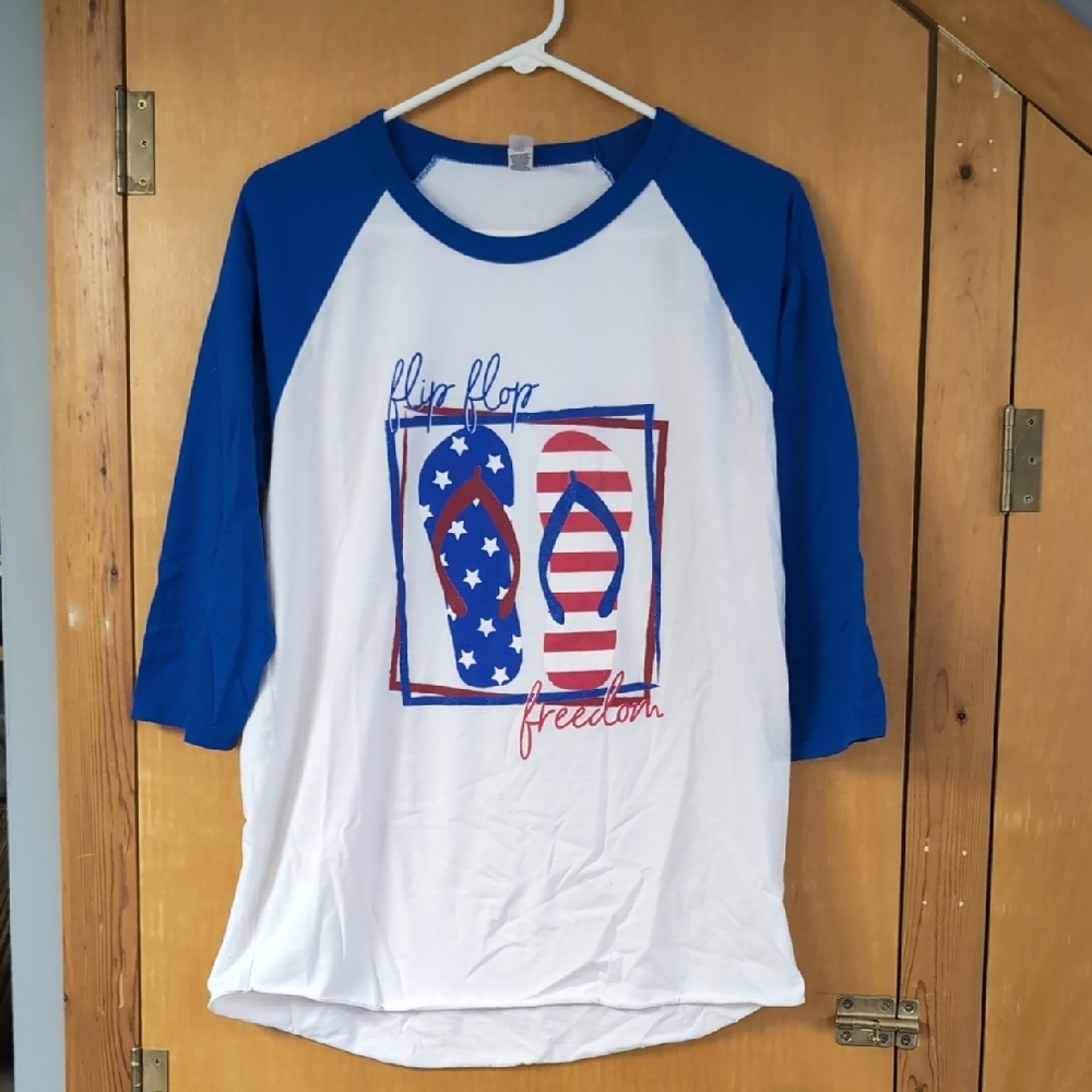 Flip Flop Freedom 3/4 Sleeve